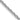 14K White Gold 16 inch 2.2mm Forzantine Cable with Lobster Clasp Chain - Image 5