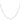 14K White Gold 22" Cable Chain Necklace with Spring Ring Clasp - Image 2