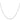 14K White Gold 20-Inch Cable Chain Necklace - Image 2