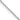 14K White Gold 14 inch .8mm D/C Cable Chain - Image 5