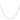 14K White Gold 24" Open Link Cable Chain Necklace - Image 2