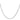 14K White Gold 14 inch 1.4mm D/C Round Open Link Cable Chain - Image 2