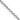 14K White Gold 14 inch 1.4mm D/C Round Open Link Cable Chain - Image 5