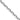 14K White Gold 24 inch 1.8mm D/C Round Open Link Cable Chain - Image 5