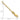 14K Yellow Gold Round Open Link Cable Chain Anklet - 10 Inch - Image 1