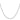 14K White Gold 30-Inch Round Open Link Cable Chain with Lobster Clasp - Image 2