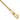 14K Gold Spiga Anklet with Lobster Clasp - Trendy 9-Inch Style - Image 1