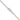 14K White Gold 24 inch 2mm Round Open Link Cable with Lobster Clasp Chain - Image 3
