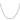 14K White Gold 16" Round Open Link Cable Chain with Lobster Clasp - Image 2