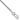 14K White Gold 9 inch 1.5mm Diamond-cut Parisian Wheat with Lobster Clasp Anklet - Image 1