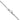 14K White Gold 1mm Round Parisian Wheat Chain - 18 Inch Modern Elegance - Image 3