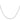 14K White Gold 24" Forzantine Cable Chain for Effortless Layering - Image 2