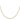 14K Yellow Gold 22" Forzantine Cable Chain - Image 2