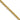 14K Yellow Gold 26 inch 1.4mm Forzantine Cable Chain - Image 5