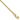 14k Yellow Gold 18 inch 1.5mm Cable Chain - Image 1
