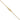 14k Yellow Gold 20" Forzantine Cable Chain Necklace - Image 3