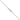 14k White Gold 24 inch .8mm Forzantine Cable Chain - Image 3
