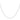 14k White Gold 16 inch .8mm D/C Forzantine Cable Chain - Image 2