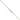 14k White Gold Forzantine Cable Chain Necklace - 20 Inch - Image 3