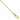 14k Yellow Gold Forzantine Cable Chain Anklet - 10 Inch, Trendy Accessory - Image 1