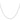 14k White Gold 1.0mm D/C Forzantine Cable Chain - Image 2