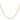 14k Yellow Gold Forzantine Cable Chain Necklace - 18 Inches - Image 2