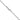 14k White Gold Beveled Paperclip Chain Necklace - Image 3