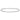 14k White Gold Beveled Paperclip Chain Necklace - Modern Elegance - Image 4