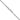 14k White Gold 3.0mm Solid Beveled Paperclip Chain - Image 3