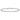 14k White Gold Beveled Paperclip Chain Necklace - 3.0mm Modern Design - Image 4