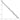 14k White Gold Beveled Paperclip Chain Necklace - 3.0mm Modern Design - Image 3