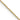 14K Yellow Gold 24 inch .8mm D/C Cable Chain - Image 5