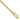 14K Gold Flat Anchor Link Anklet with Lobster Clasp - 9 Inch - Image 1