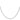 14K White Gold 1mm Round Open Link Cable Chain - 14 Inch - Image 2