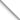 14K White Gold 22 inch .9mm Cable with Lobster Clasp Chain - Image 5