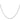 14K White Gold 22-Inch Heavy Baby Rope Chain with Lobster Clasp - Image 2