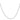 14K White Gold 30-Inch Spiga Chain with Lobster Clasp - Image 2