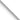 14K White Gold 20 inch .85mm Spiga with Lobster Clasp Chain - Image 5
