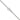 14K White Gold 16" Curb Chain with Spring Ring Clasp - Image 3