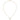 14k Gold Diamond Circle Necklace – 18 Inch, Polished Elegance - Image 4