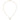 14k Gold Diamond Circle Necklace – 18 Inch, Polished Elegance - Image 4