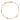 14k Yellow Gold Bezel-Set Diamond Cable Chain 5-Station Bracelet, 7 Inch - Image 4