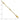 14k Yellow Gold Complete 1/10 carat Bezel-set Diamond and Cable Chain 6-Station 7 inch Bracelet - Image 5