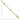 14k Yellow Gold Complete 1/8 carat Bezel-set Diamond and Cable Chain 8-Station 9 inch Anklet - Image 6