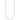 14k White Gold Complete 1/4 carat Bezel-set Diamond and Cable Chain 16-Station 16 inch Necklace - Image 2