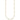 14k Yellow Gold Bezel-Set Diamond Cable Chain Necklace, 16 Inches - Image 2