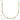 14k Yellow Gold Bezel-Set Diamond Cable Chain Necklace, 16 Inches - Image 3