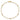 14k Yellow Gold Complete 1/8 carat Bezel-set Diamond and Cable Chain 5-Station 7 inch Bracelet - Image 4