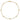 14k Yellow Gold Bezel-Set Diamond Cable Chain 9-Inch Anklet - Image 4