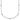 14k White Gold Complete 1/3 carat Bezel-set Diamond and Cable Chain 13-Station 16 inch Necklace - Image 1